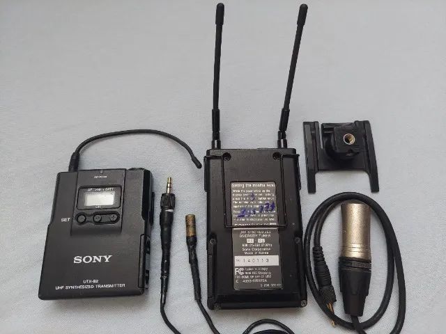 Microfone sem fio Lapela Sony UWP - Foto 3