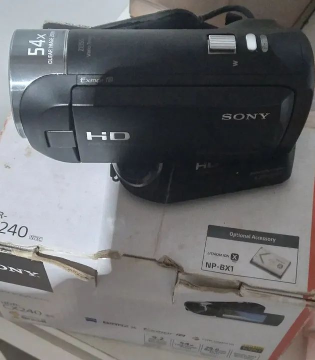 Filmadora Sony Handycam HDR-XR240 54x