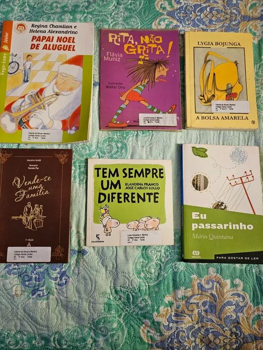 Livros Paradidáticos.