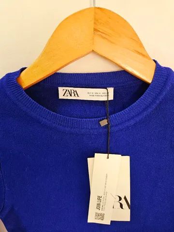 Tricô zara original importada M peça nova - Foto 3