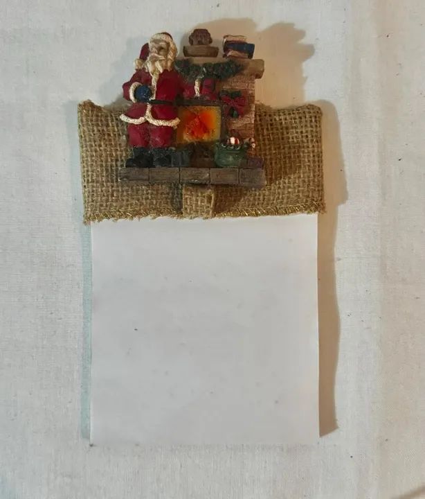 Bloco De Notas: Papai Noel De Natal - Vintage