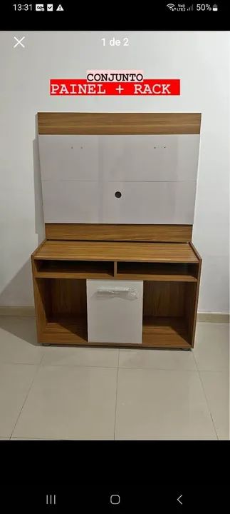 Rack com painel