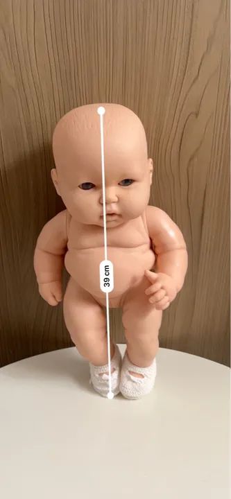 Boneca Neneca Cotiplas totalmente em vinil  - Foto 3