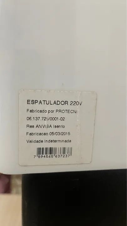Espatulador à Vácuo - Protecta