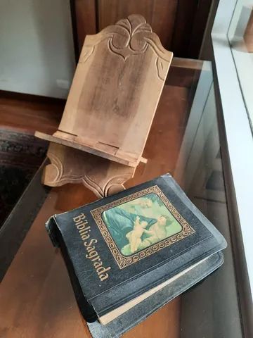Biblia Sagrada Barsa com cavalete de madeira - Foto 4