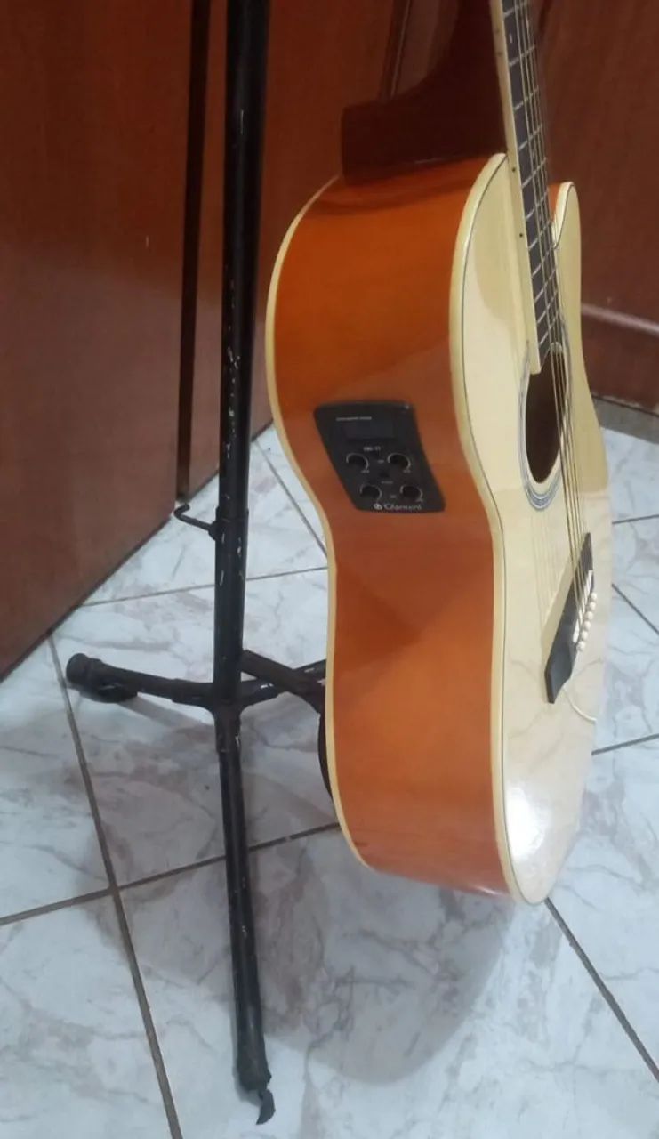 Vendo violão Giannini Performance cordas de aço.  - Foto 4