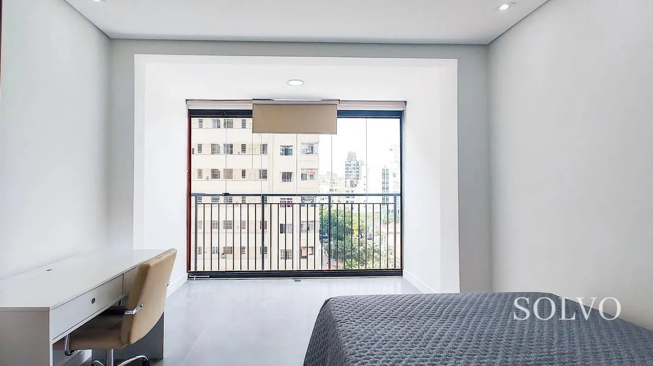 Studio com 1 dormitório para alugar, 24 m² por R$ 3.060,00/mês - Consolação - São Paulo/SP