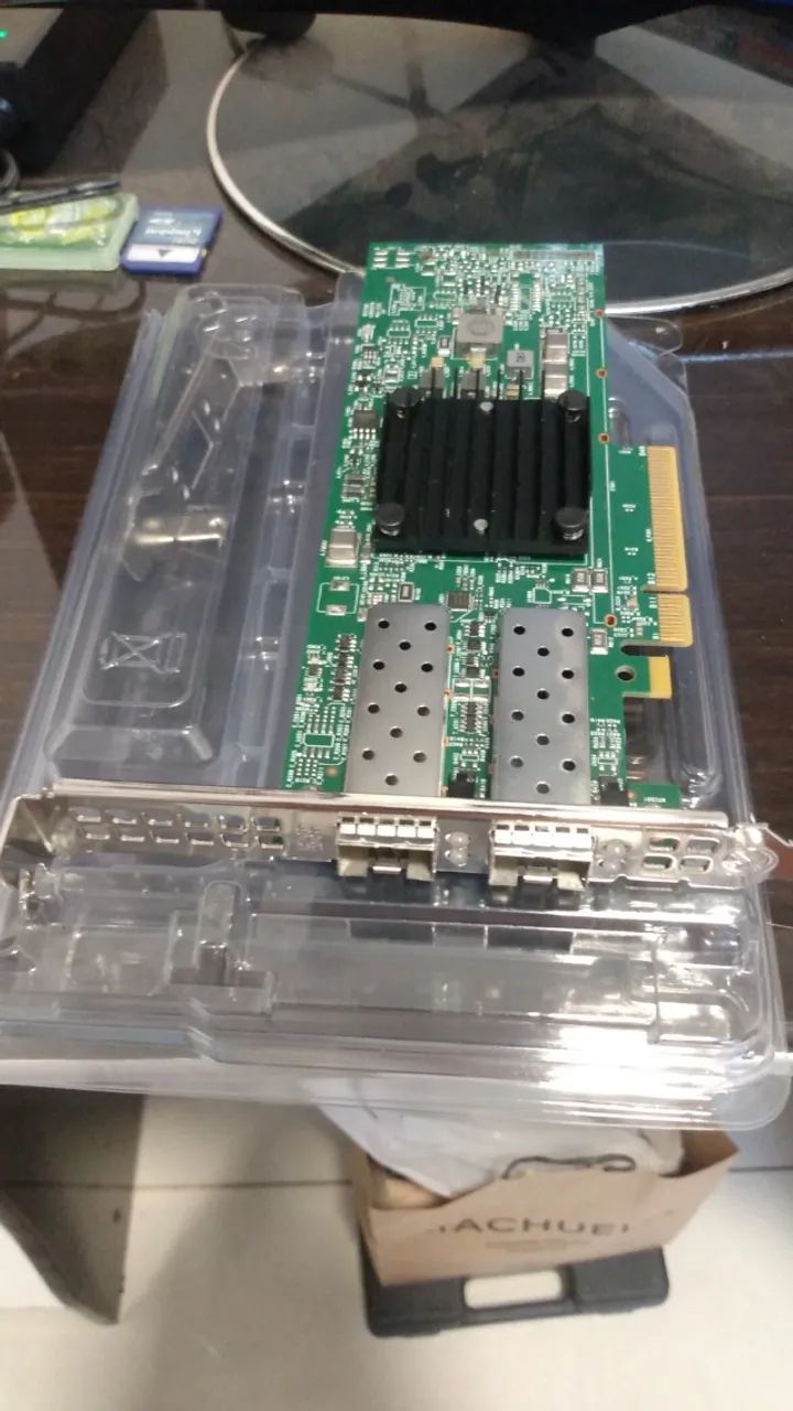 Placa De Rede 10gb Dell Broadcom Sfp+ 2-port 0gmw01 