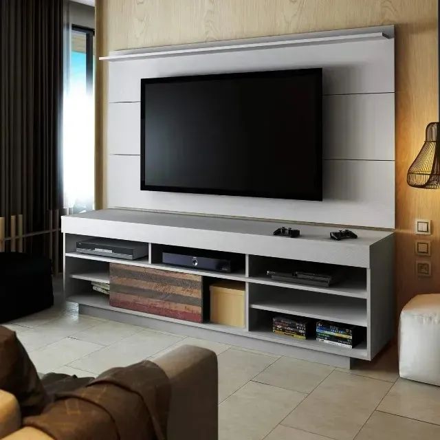 Promoção Rack com Painel Treviso Branco