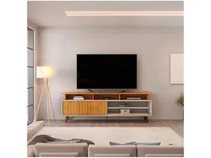 Rack moderno para TVs até 70 polegadas em mega Promoção! - Foto 3