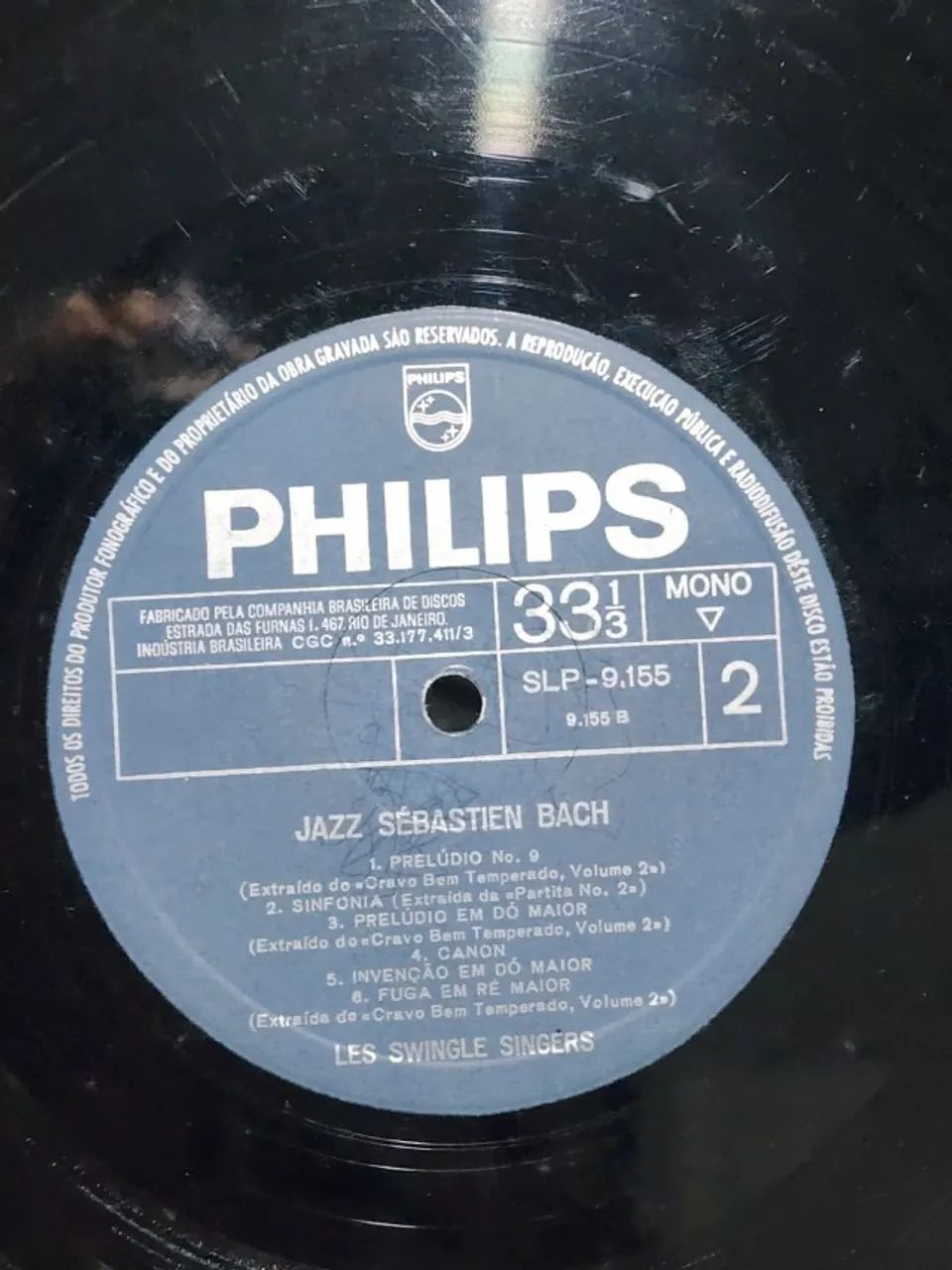 LOTE COM 3 LPs VINIL - JAZZ / R&B / CLÁSSICOS - SINATRA + ATLANTIC + BACH - Foto 3