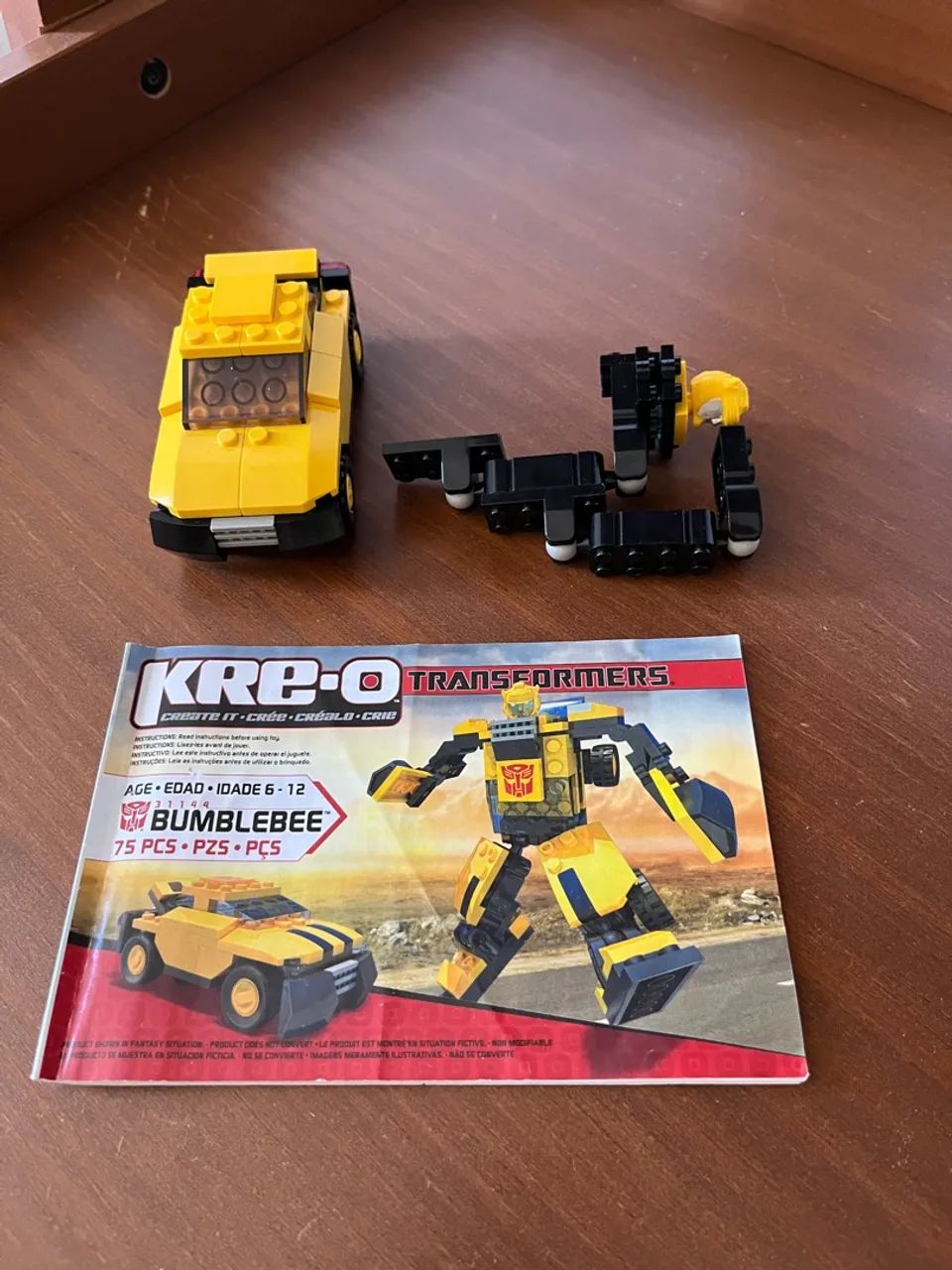Blocos de montar - Kre-O Transformers Bumblebee