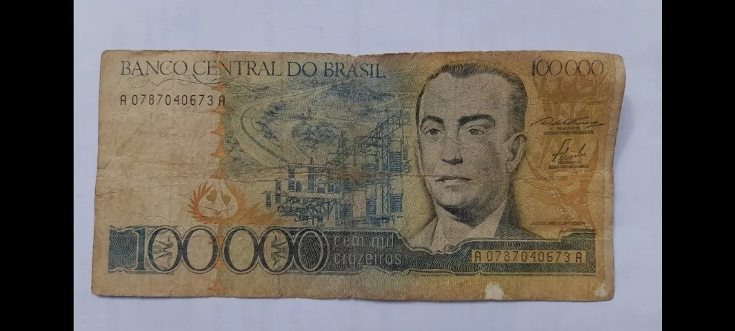 VENDO NOTA ANTIGA COLECIONADOR