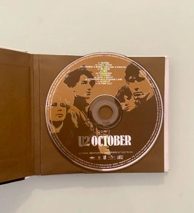 CD DUPLO U2 October (Remasterizado)64290663426818122