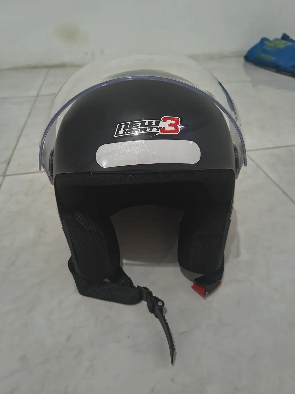 Capacete Preto Fosco 