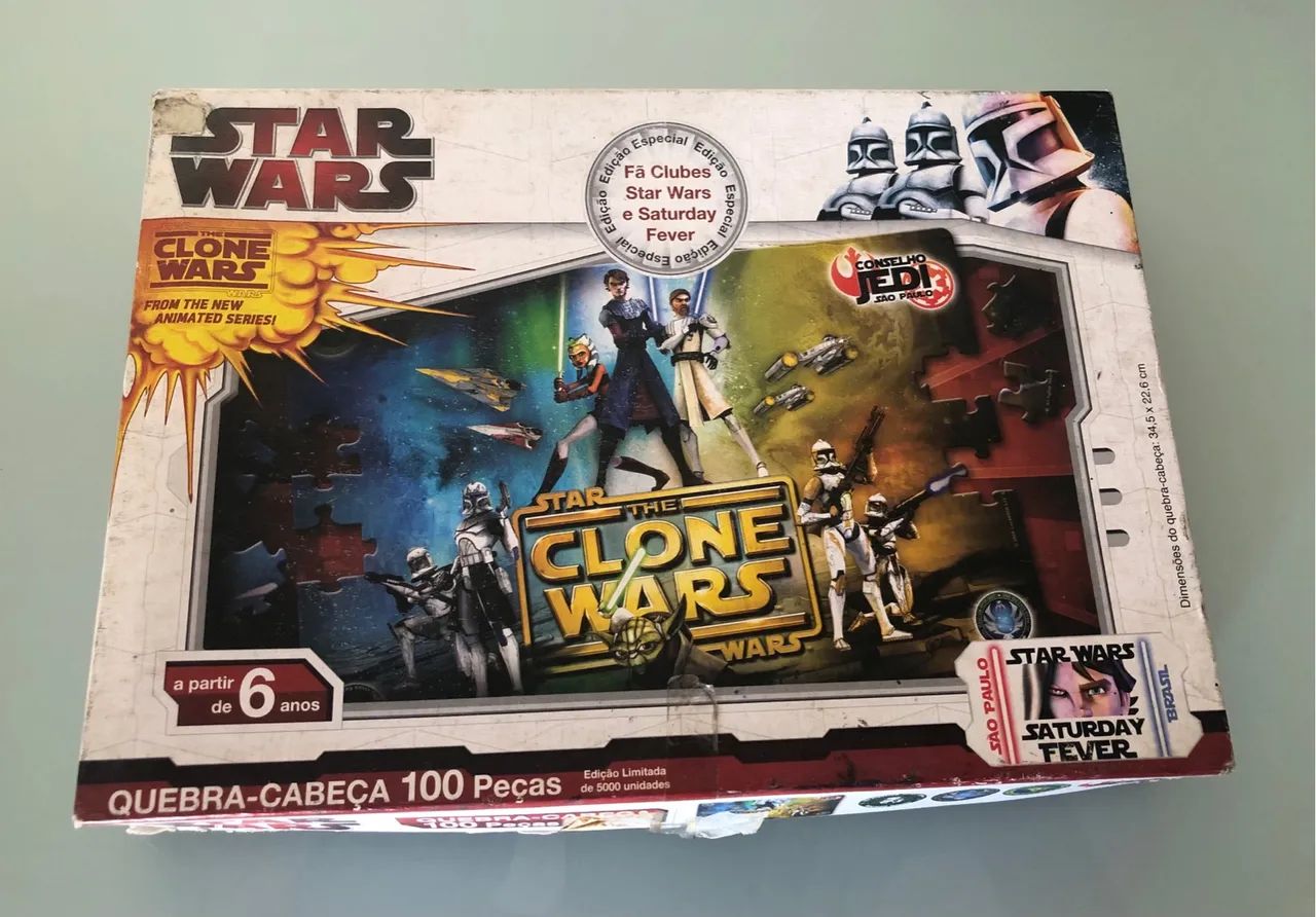 Quebra-cabeça Star Wars - A Guerra Dos Clones - Foto 4