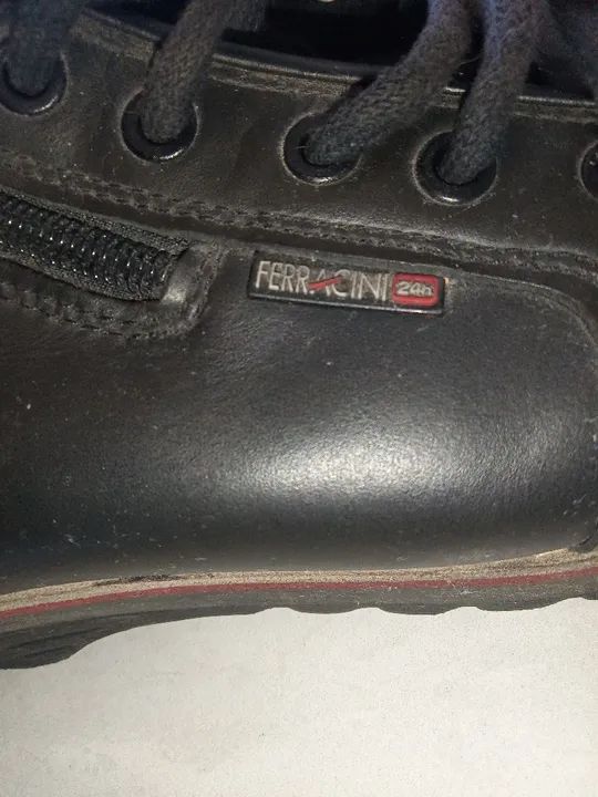Botinas Masculino Ferracini Original n°42 Couro Legítimo  - Foto 5