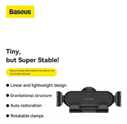 Baseus-suporte para celular (carro) saída de Ar produto de alta qualidade. - Foto 2