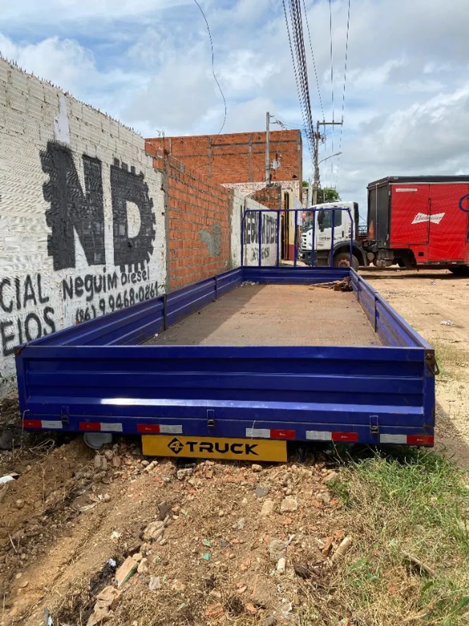 Carroceria de ferro 8,60m de comprimento - Foto 3