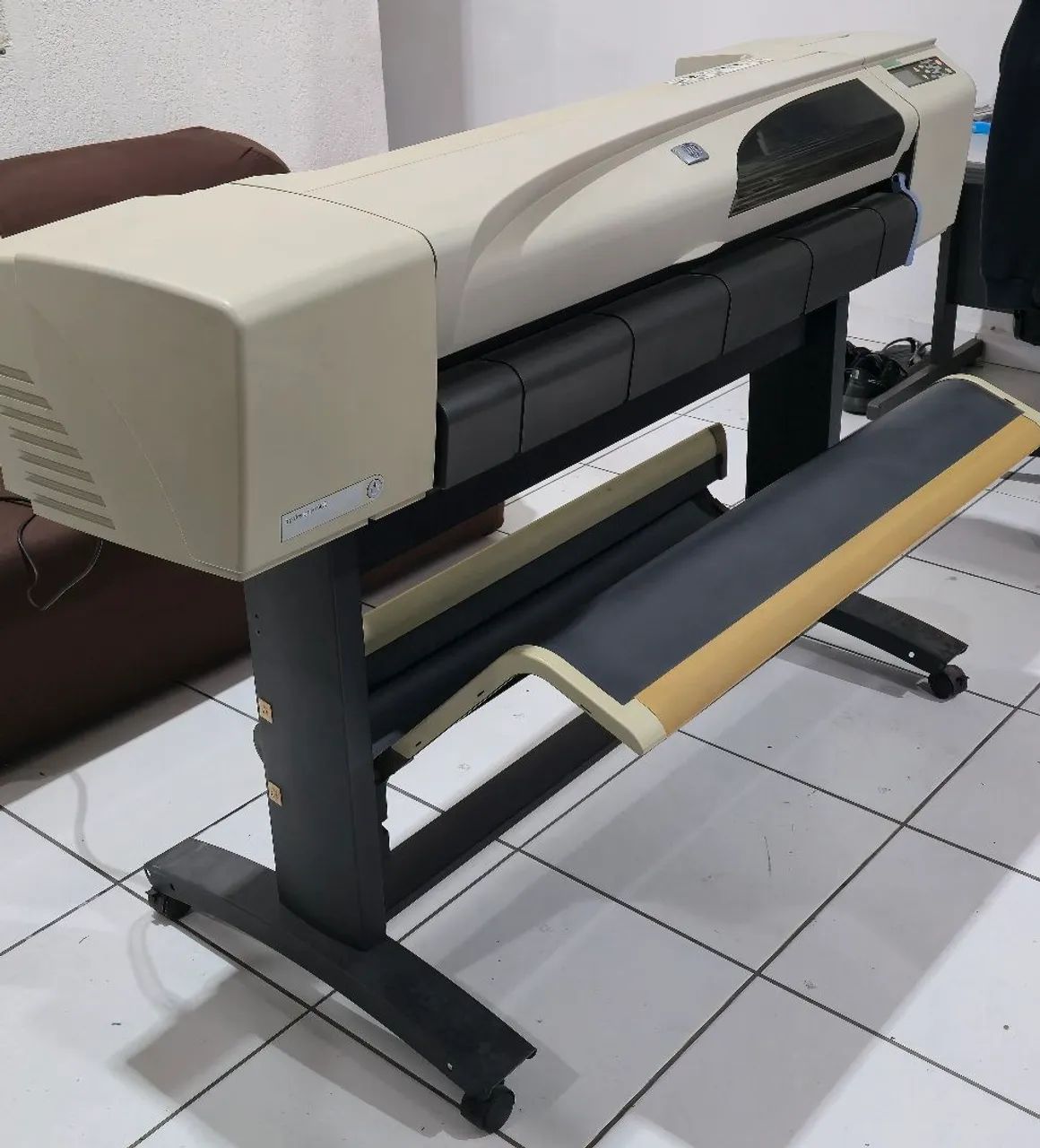 Impressora Plotter HP Designjet 500 Bivolt FUNCIONANDO Grandes Formatos Gráfica Barata - Foto 5