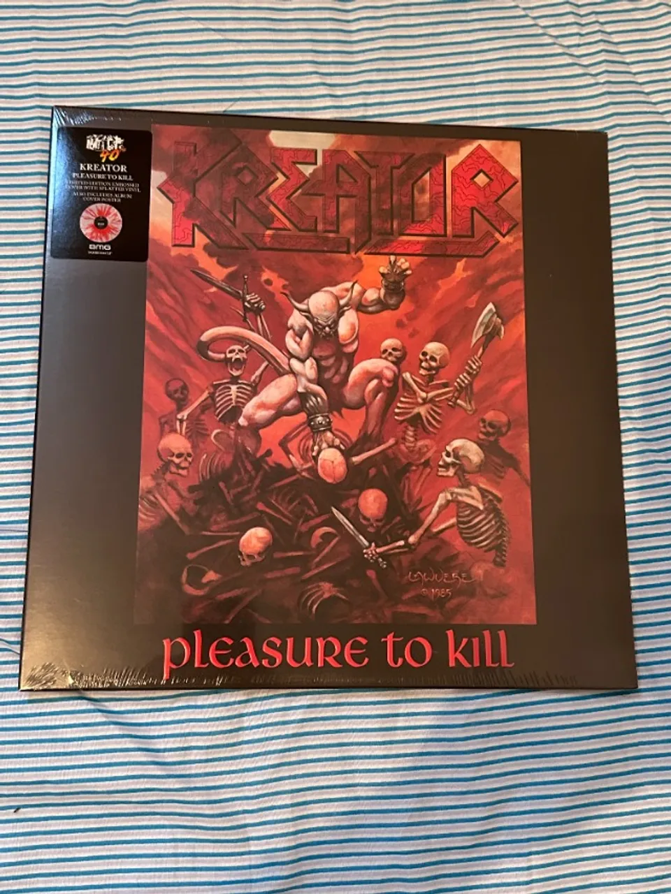 Sodom Agent Orange LP vinil disco sepultura kreator cd Metallica