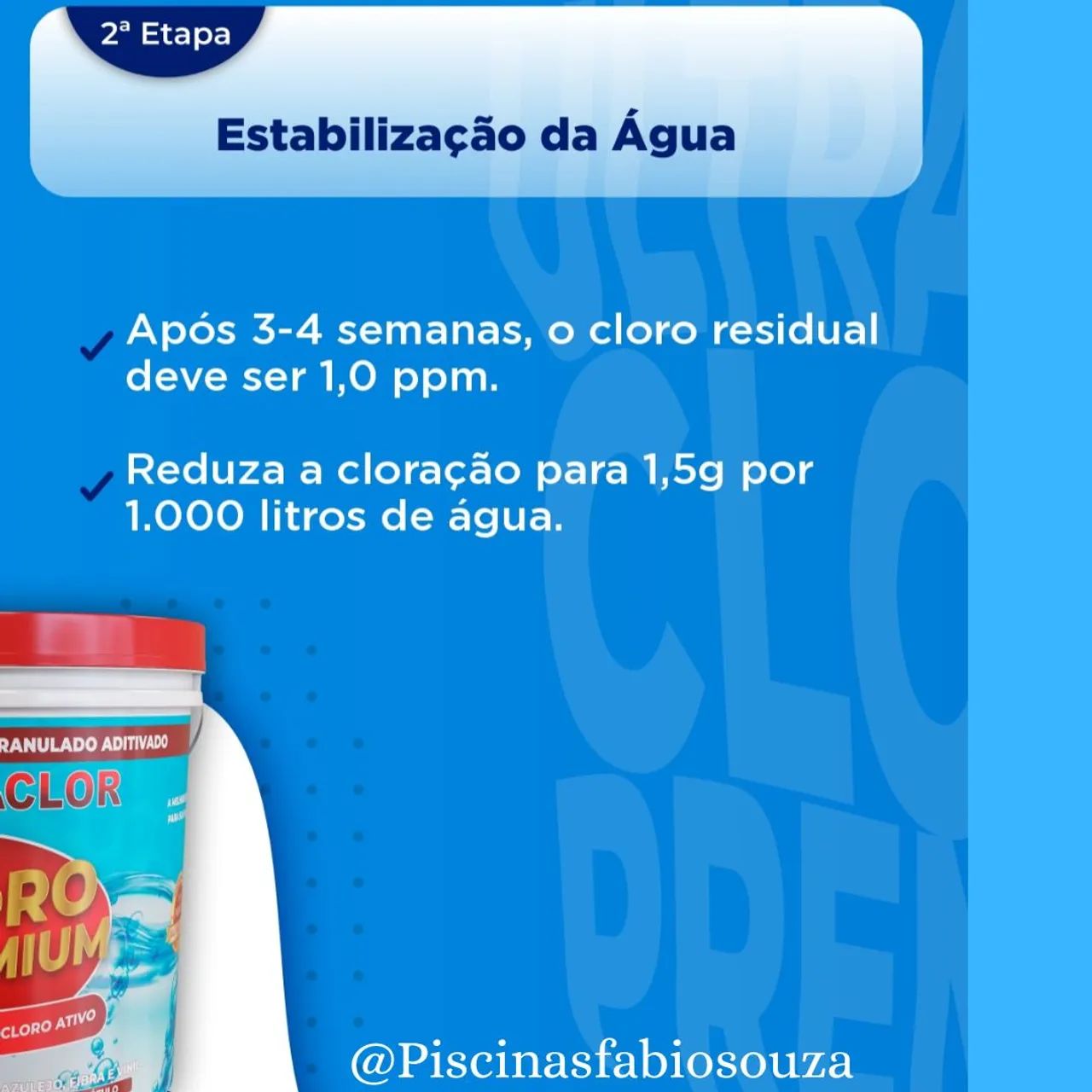 Cloro Premium para Piscina Ultraclor - Super Oferta! - Foto 3