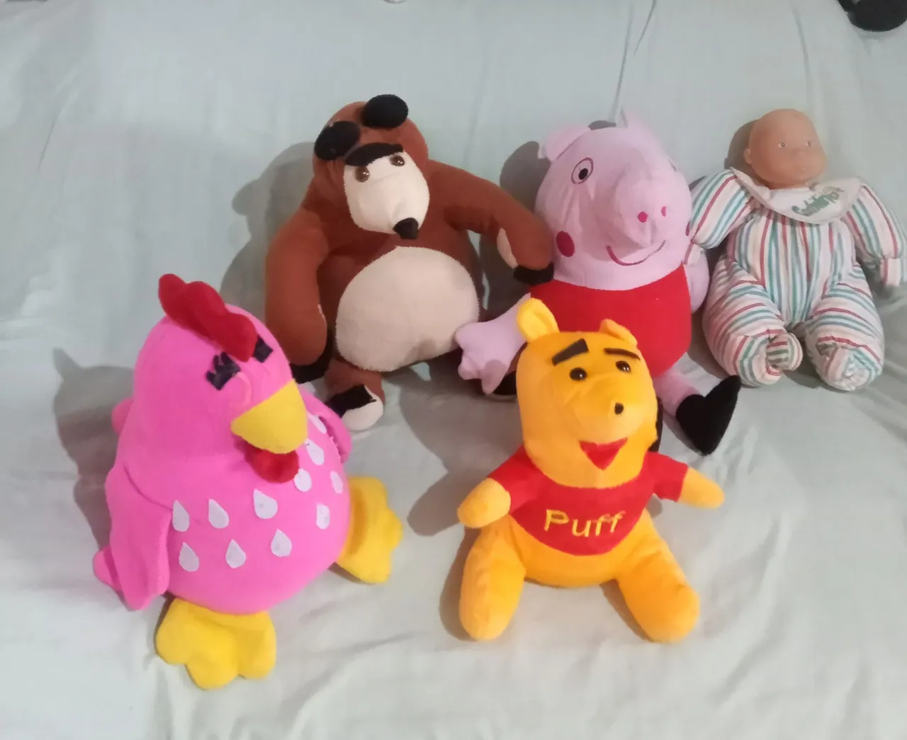 Pelúcias de Personagens Infantis - Coleção Fofa!