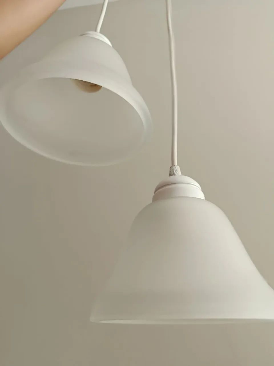 Lustre elegante duplo em cúpula  - Foto 3