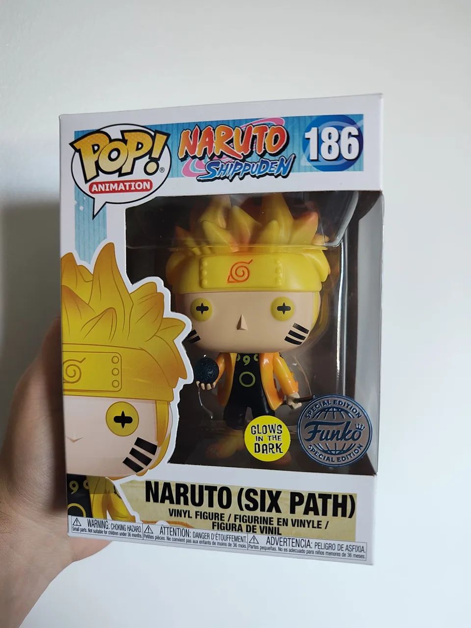 Funko Pop Naruto (Six Paths) 186 - Glow in the Dark