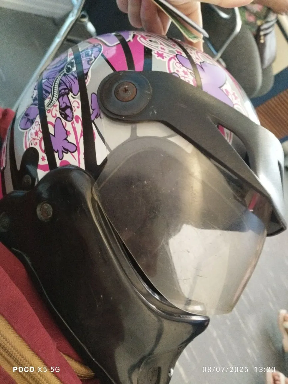 Capacete de proteção Infantil Feminino 54