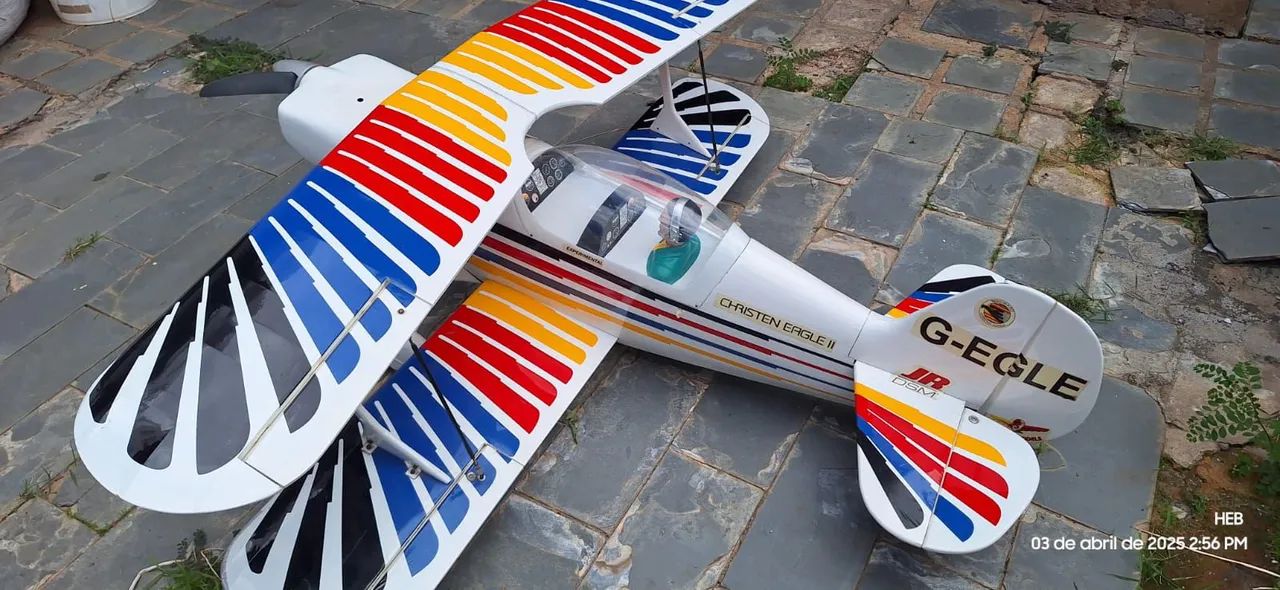 Avião de controle remoto G-Egle - Foto 3