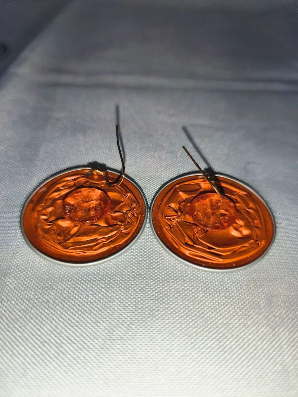 Brincos sustentáveis artesanais.  - Foto 4
