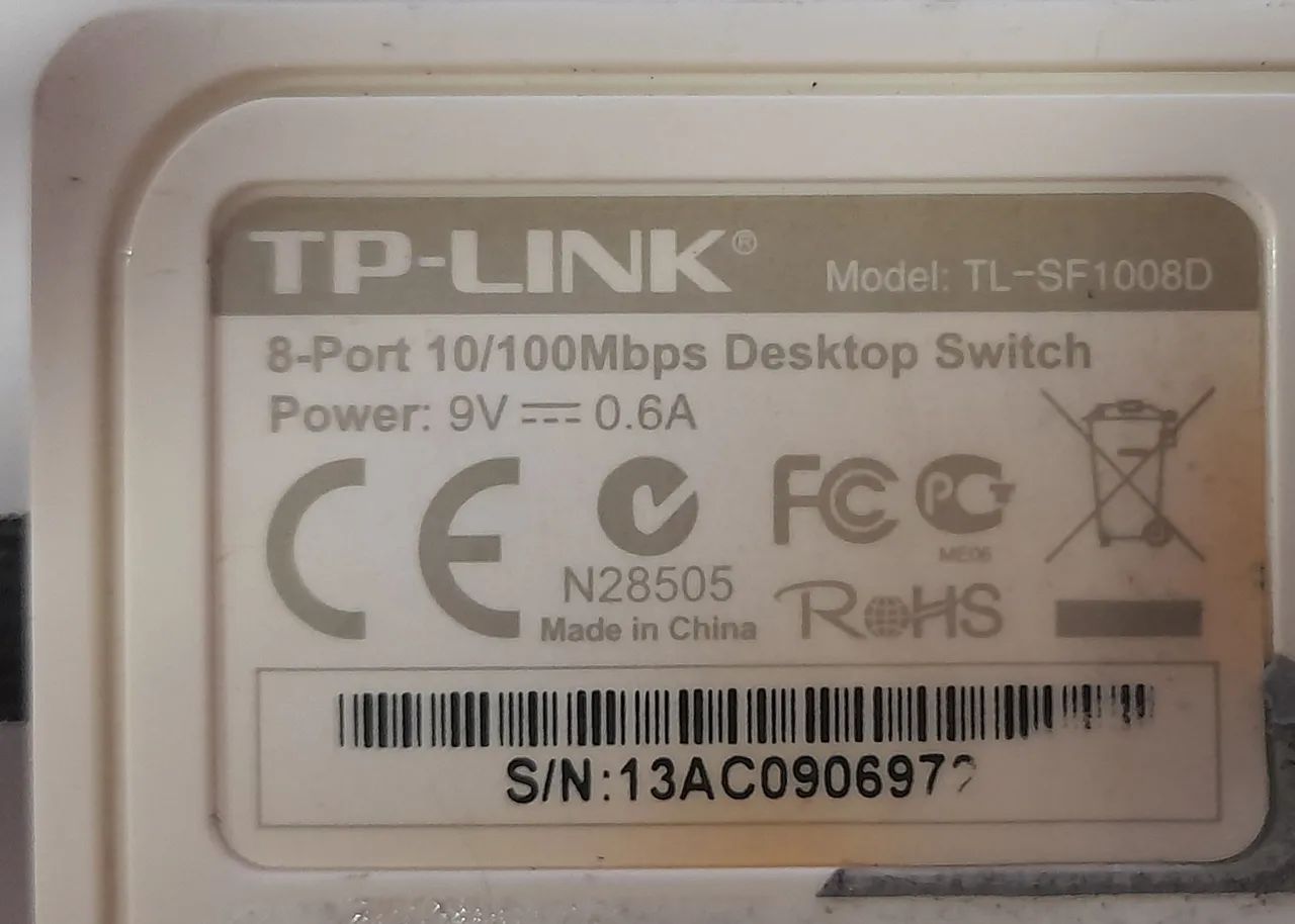 Switch TP-LINK 8 portas - Foto 3