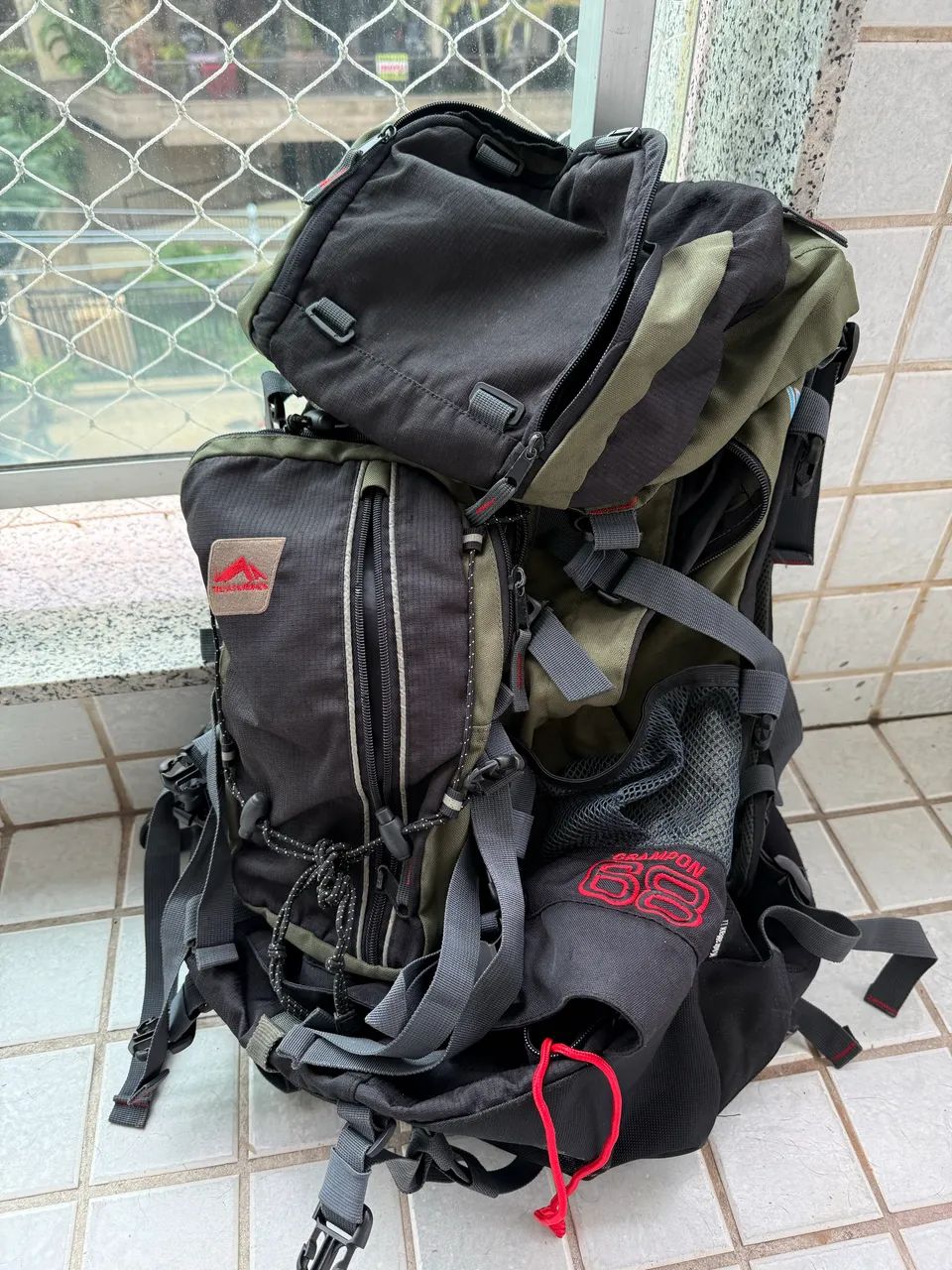 Mochilao TRILHAS RUMOS CRAMPON 68