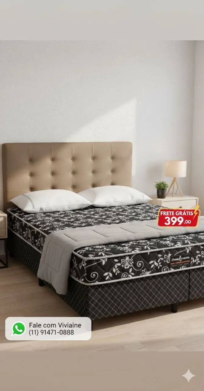 Seu sonho começa aqui !Mega promoção de camas , colchões e acessórios 