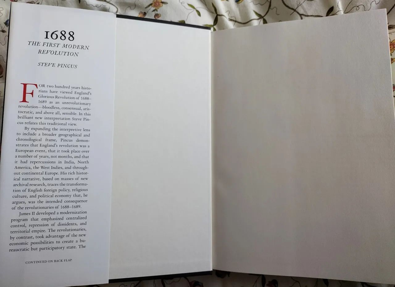 1688: The First Modern Revolution - Capa Dura - Foto 2