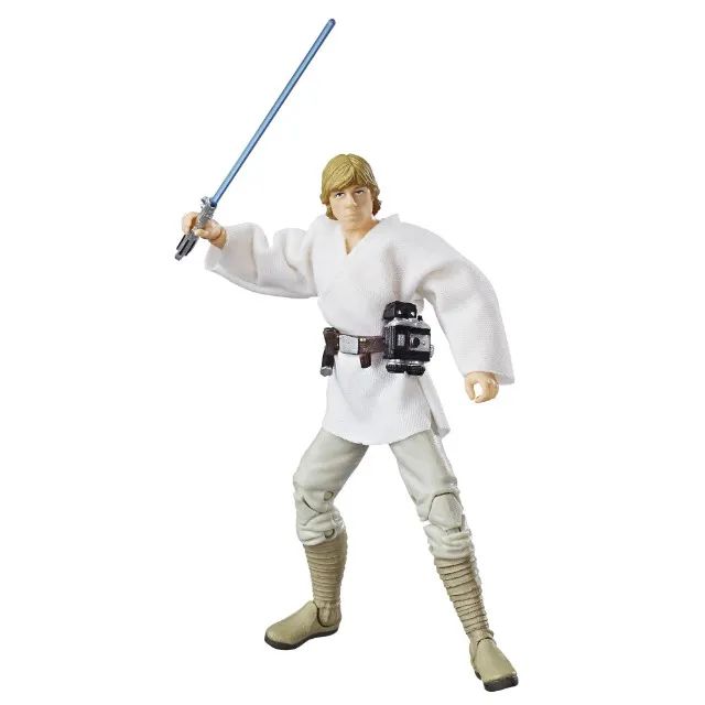 Star Wars The Black Series 40º aniversário Luke Skywalker Figura de 6 polegadas PROMOÇÃO  - Foto 2