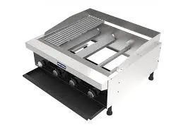 Char Broiler à Gás 60cm CBG06E Metvisa - Foto 2