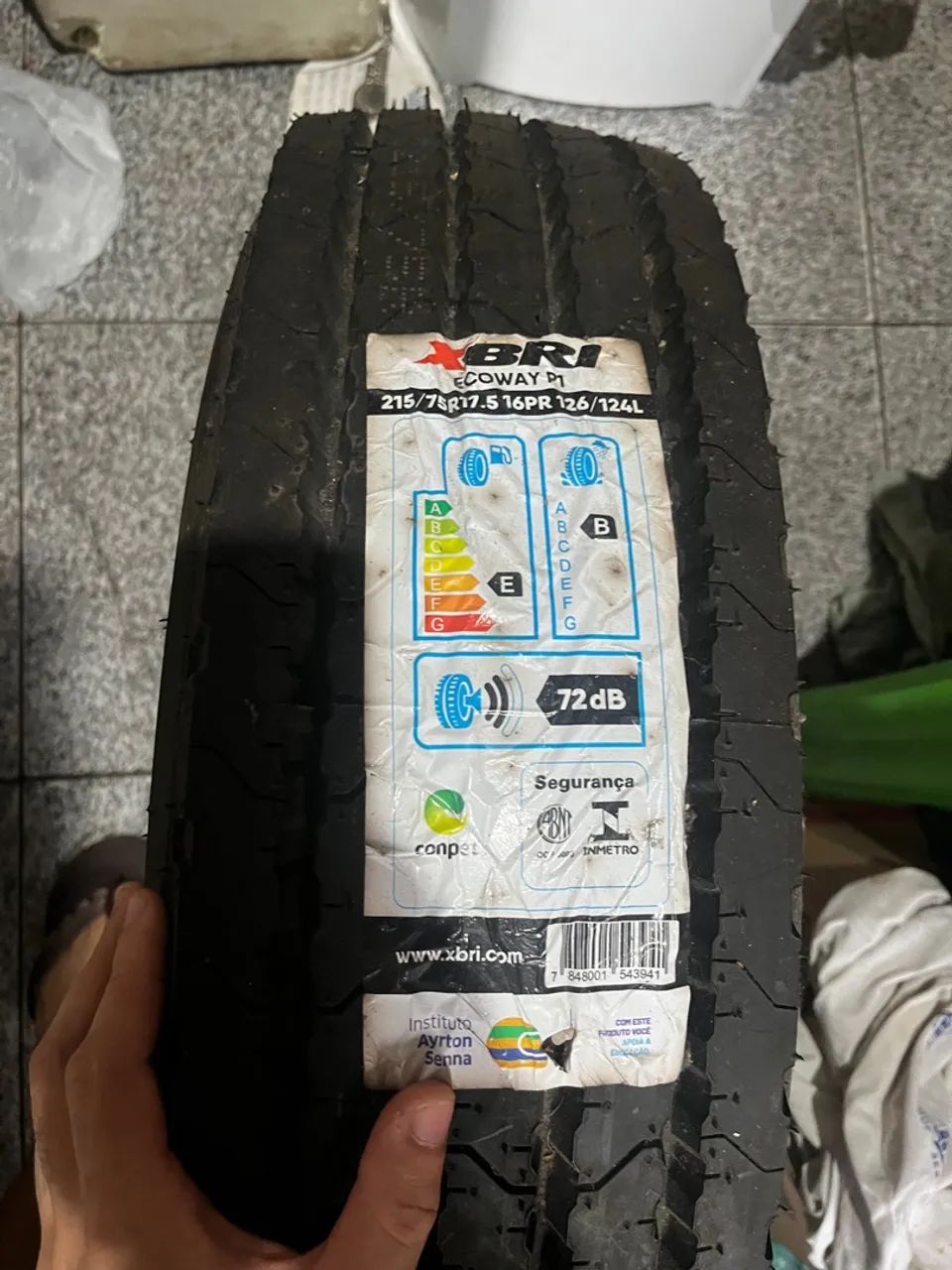 Pneu XBRI EcoWay P1 215/75R17.5 16PR