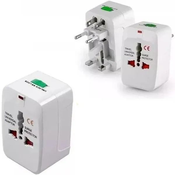 Adaptador Tomada Bivolt Universal UK Padrão Internacional Para Viagem - Foto 3