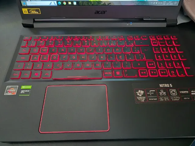 Acer Nitro 5 Ryzen 7 4800H 32GB RAM GTX 1650 4GB HD 1TB + SSD 1.2TB