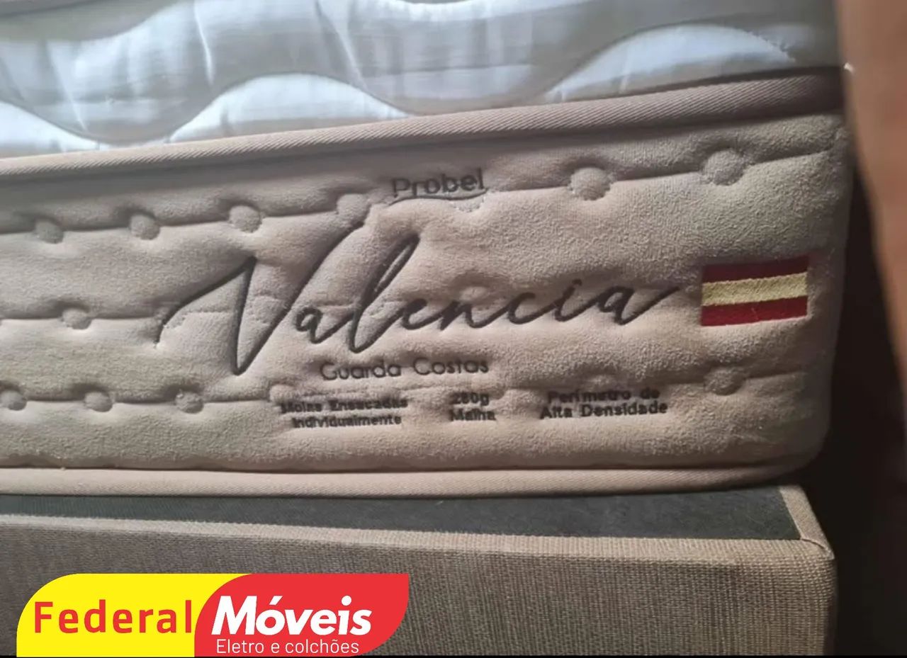 Cama Box Casal 1,38m Probel Oferta - Entregamos  - Foto 2