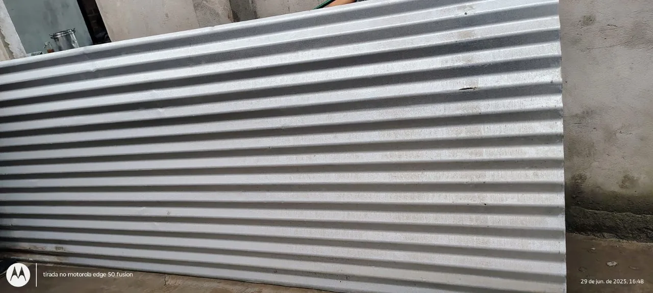Telha de aço galvanizado