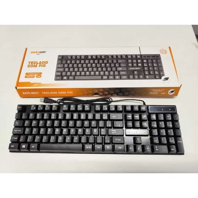 Teclado com fio usb MaxOne JP02