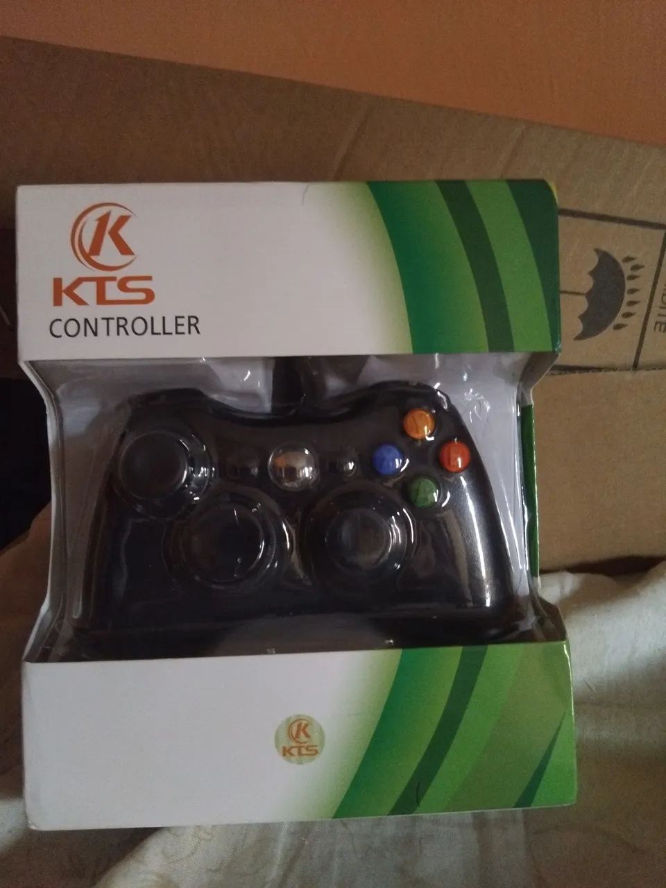 Manete de xbox 360 e pc 2 em 1 nova na caixa