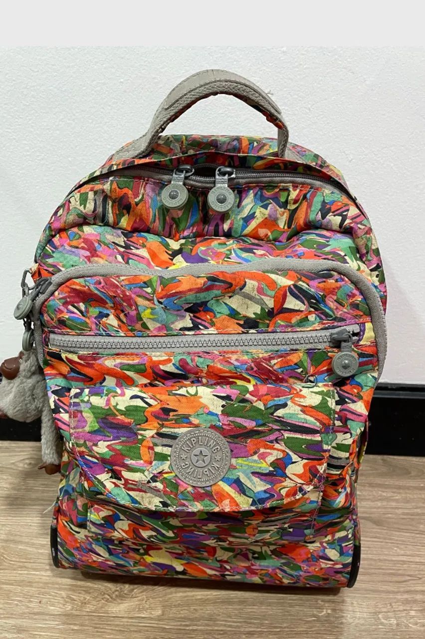 Mochila Kipling Colorida Original - Foto 2