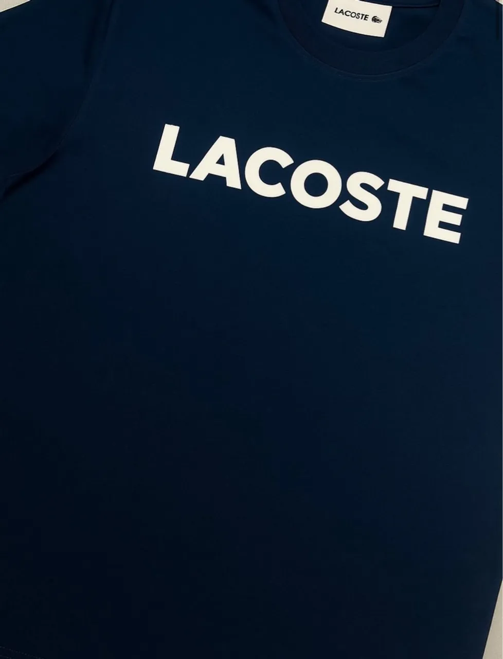 Camiseta Lacoste Azul Marinho