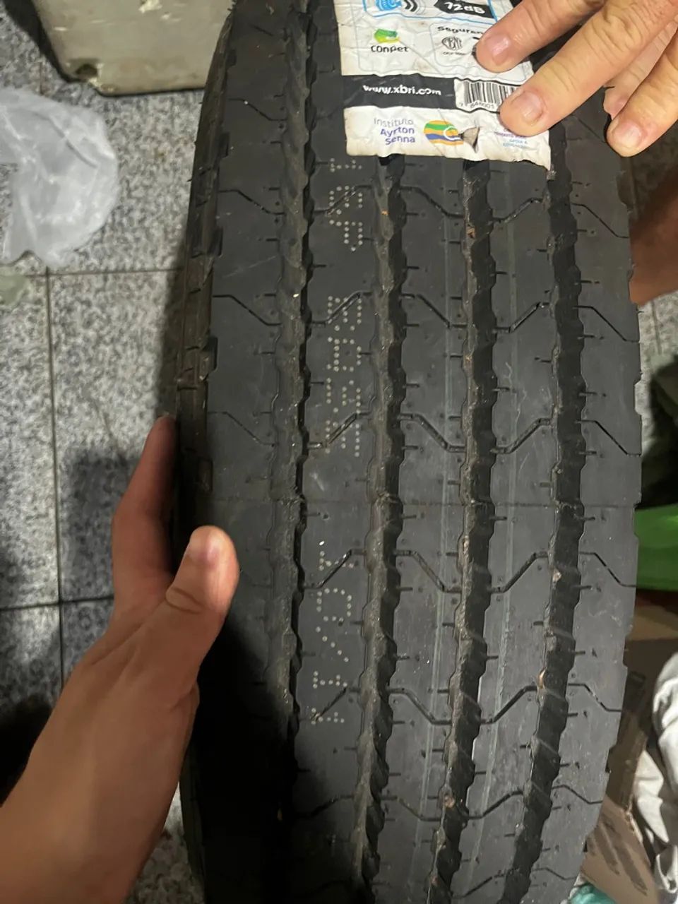 Pneu XBRI EcoWay P1 215/75R17.5 16PR - Foto 5