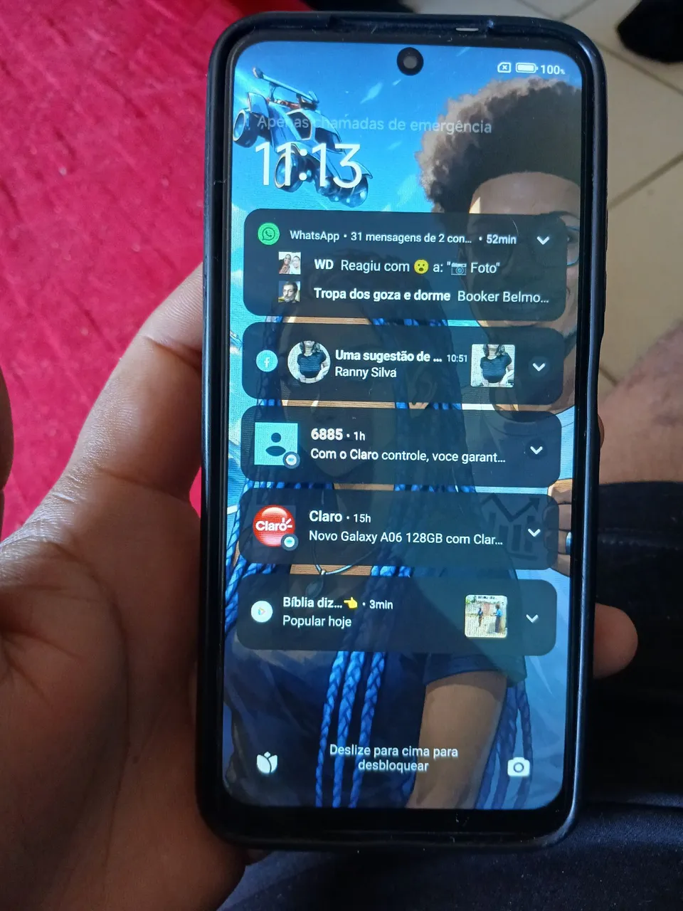 Xiaomi M4pro 128GB/NFC/Biometria/Facial/tela tudo Ok