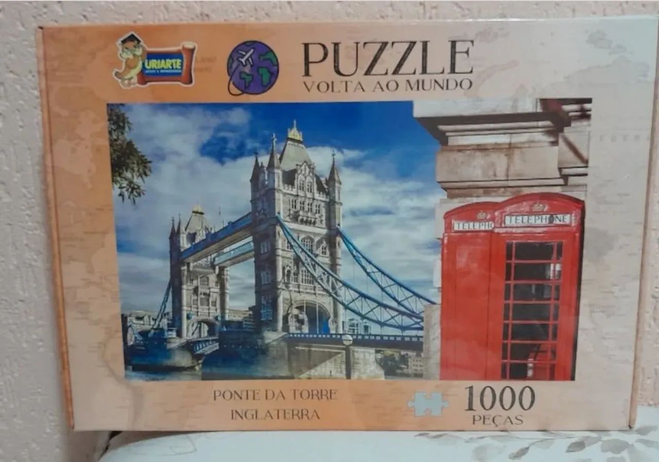 Puzzle 1000 peças - Ponte da Torre - Londres